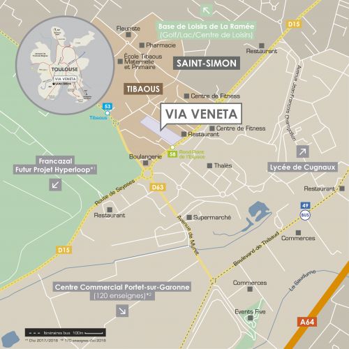 logement neuf plan VIA VENETA - Toulouse