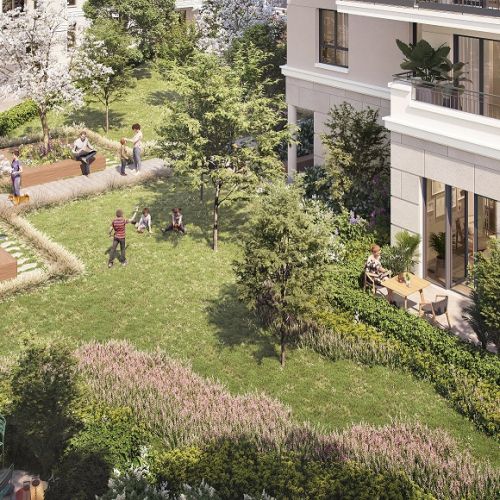 logement neuf extérieur Les Terrasses de Neuville - Champigny-sur-Marne
