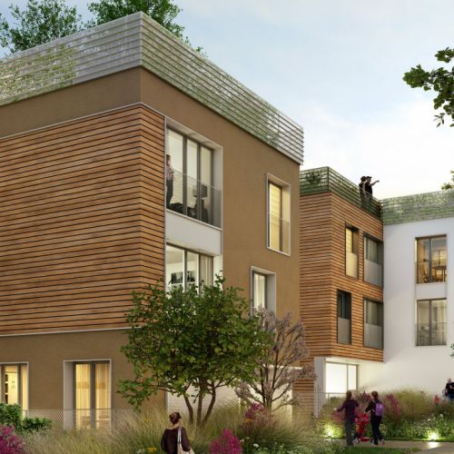 logement neuf extérieur Côté Parc - Montigny-lès-Cormeilles