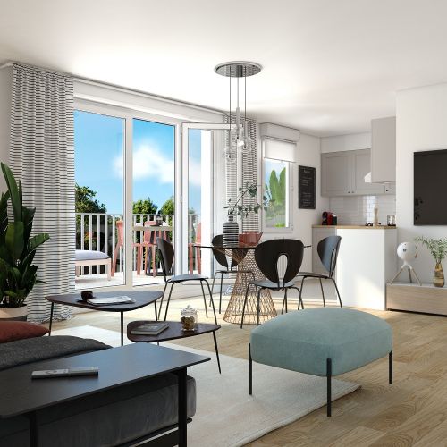 logement neuf extérieur ANIMATIK - VITRY-SUR-SEINE