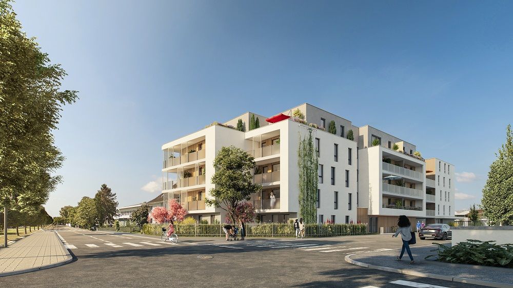 logement neuf extérieur L'INITIALE - Illkirch-Graffenstaden
