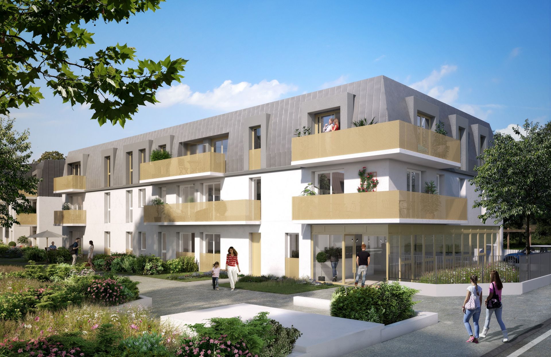 logement neuf extérieur Gardenia - Argenteuil