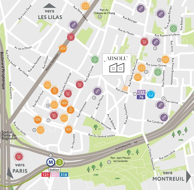 logement neuf plan Absolu - BAGNOLET