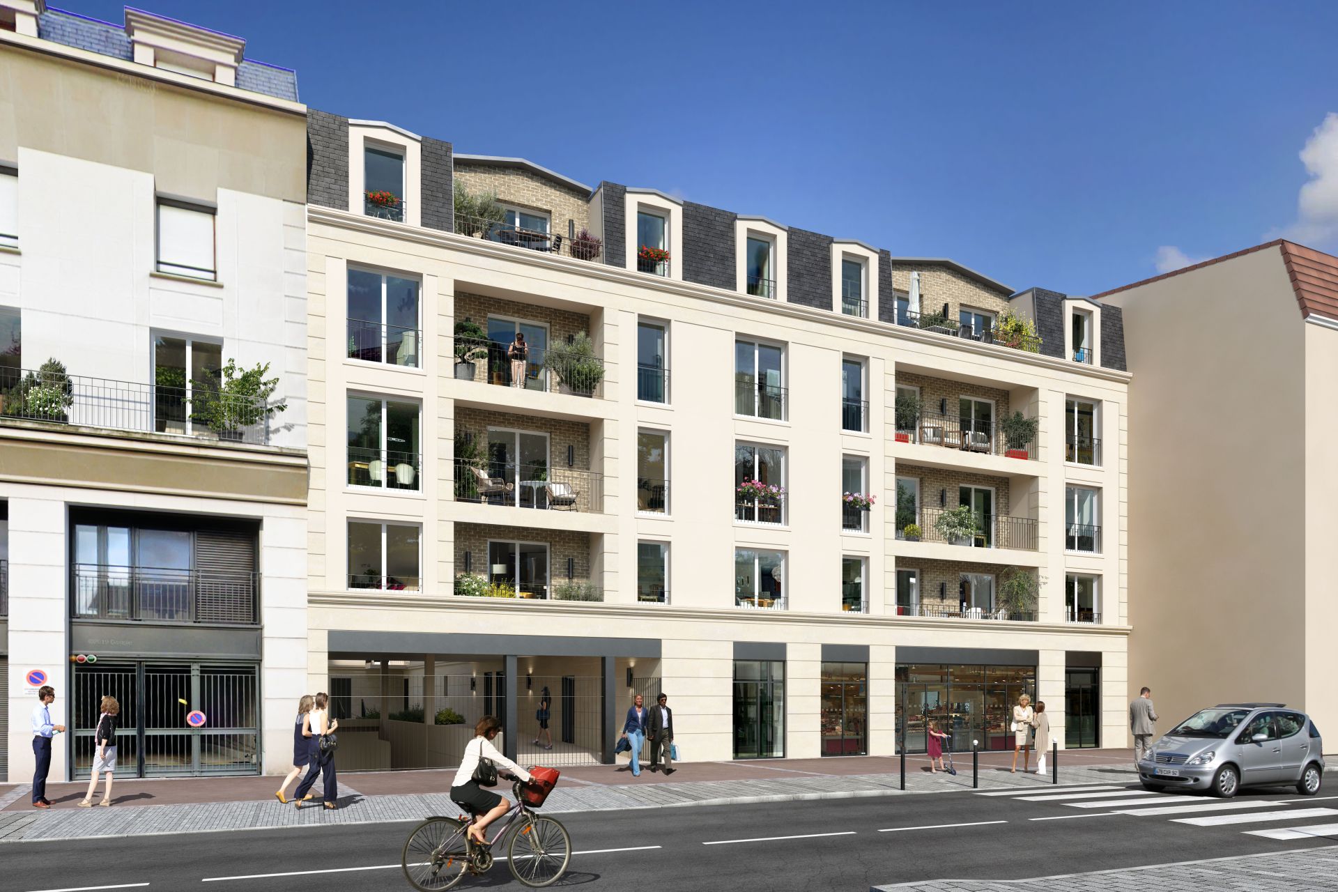 logement neuf extérieur LE 21 JAURÈS - Sartrouville