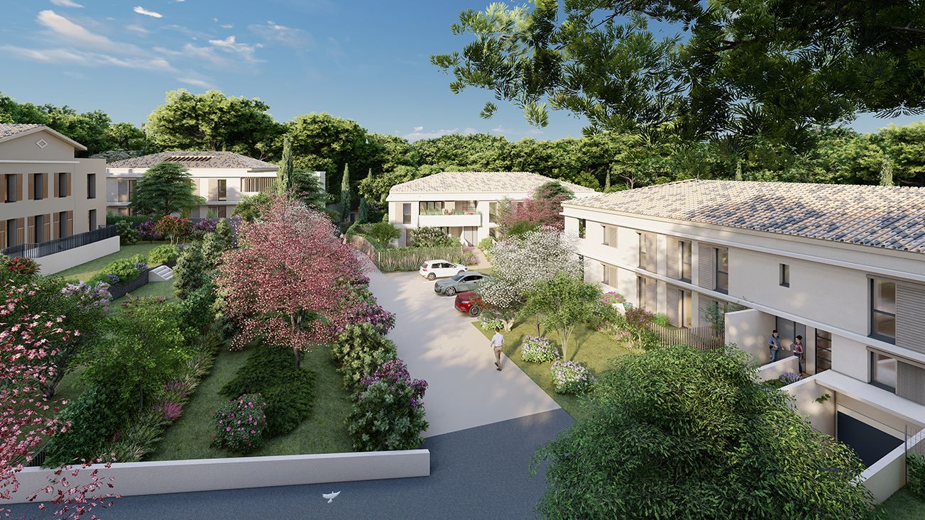 logement neuf extérieur Campagne Giraud - Aix-en-Provence