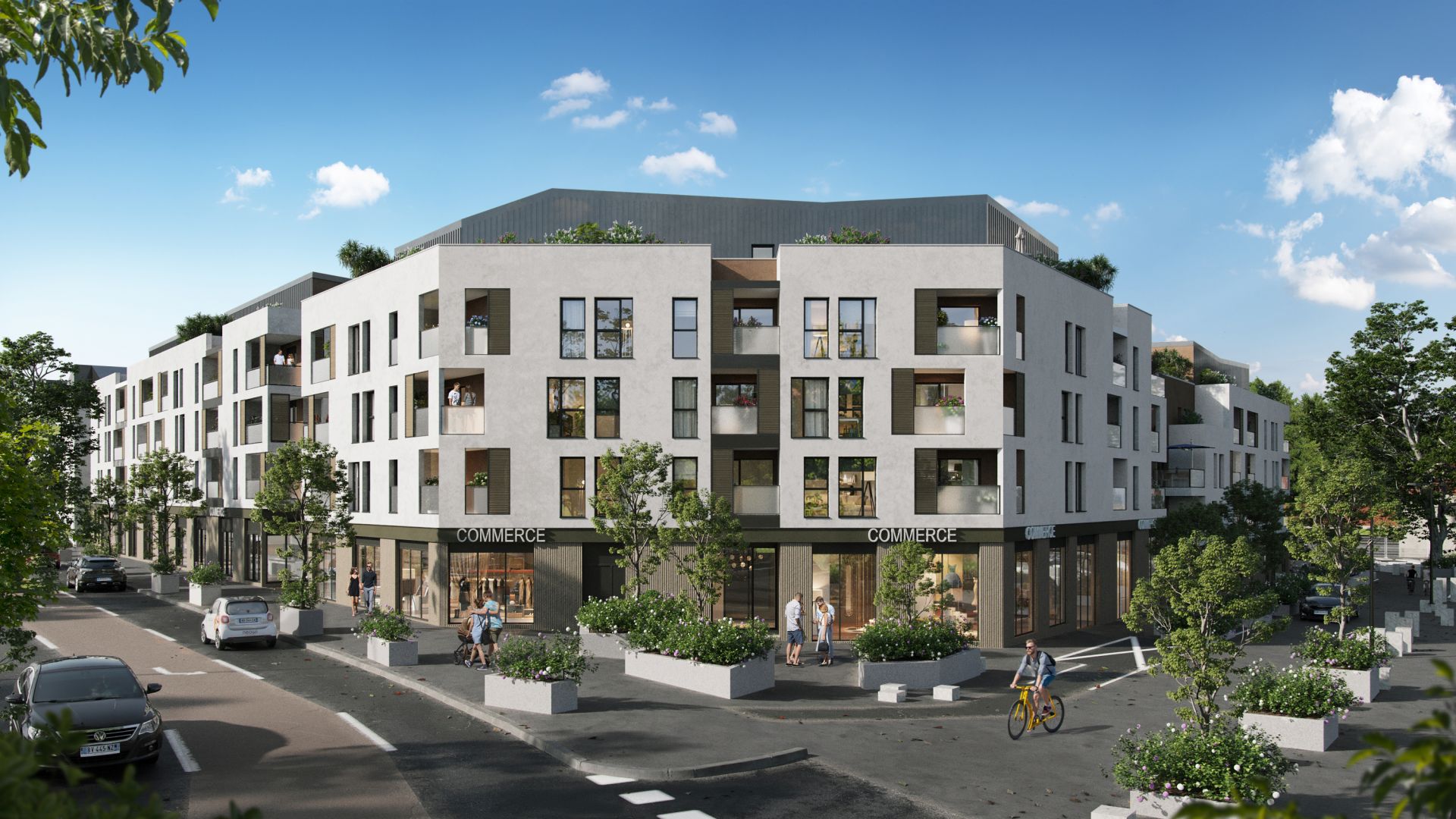 logement neuf extérieur SUNLODGE - Brignais