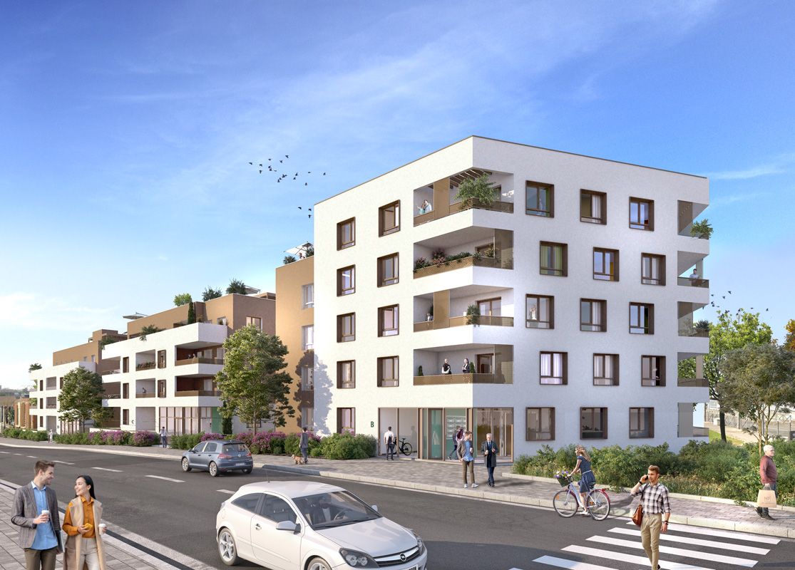 logement neuf extérieur AT HOME - Rillieux-la-Pape