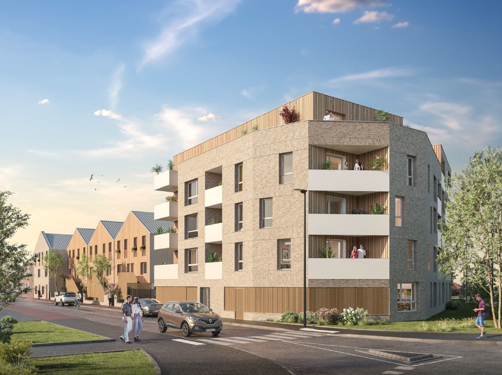 logement neuf extérieur URBAN SPOT - LILLE