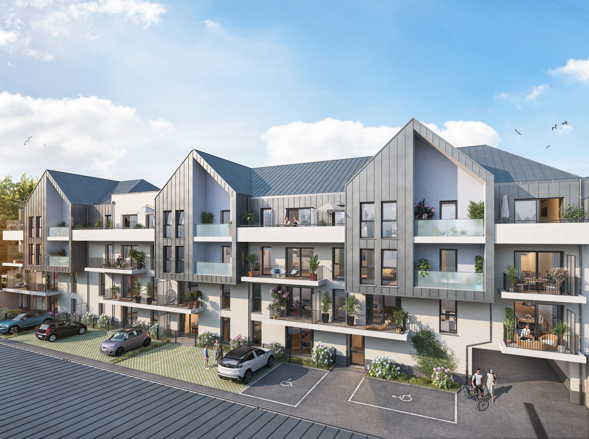 logement neuf extérieur LES SALINES - Berck