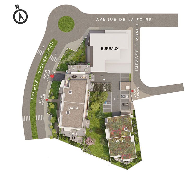 logement neuf extérieur CITY LIFE - Avignon