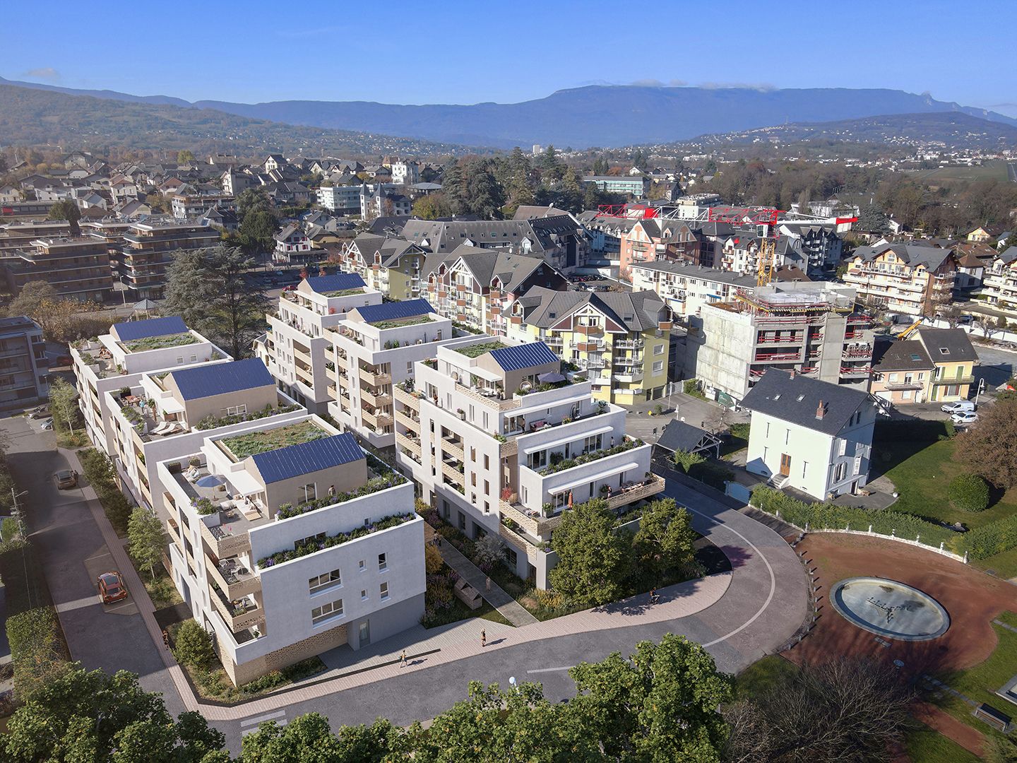 logement neuf extérieur ILÔSENS - CHALLES-LES-EAUX