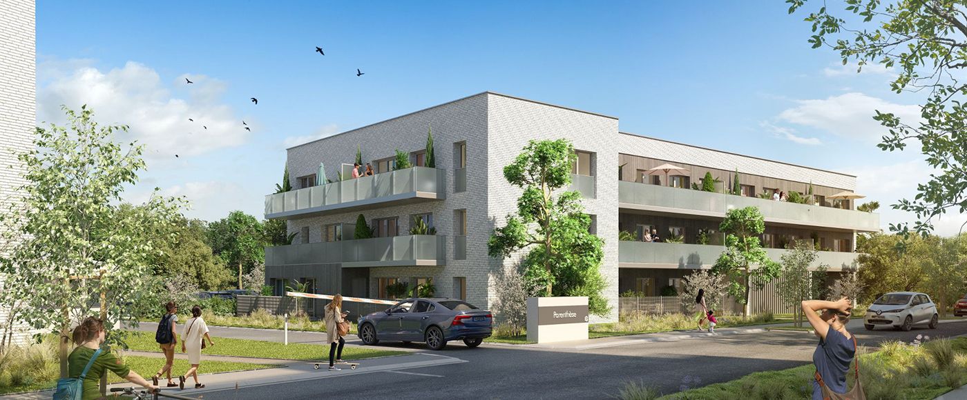 logement neuf extérieur Parenthèse - Le Havre