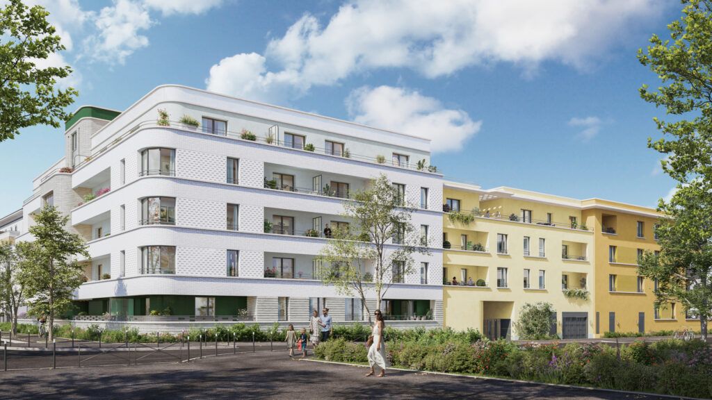 logement neuf extérieur LE LIBERTY - Chessy