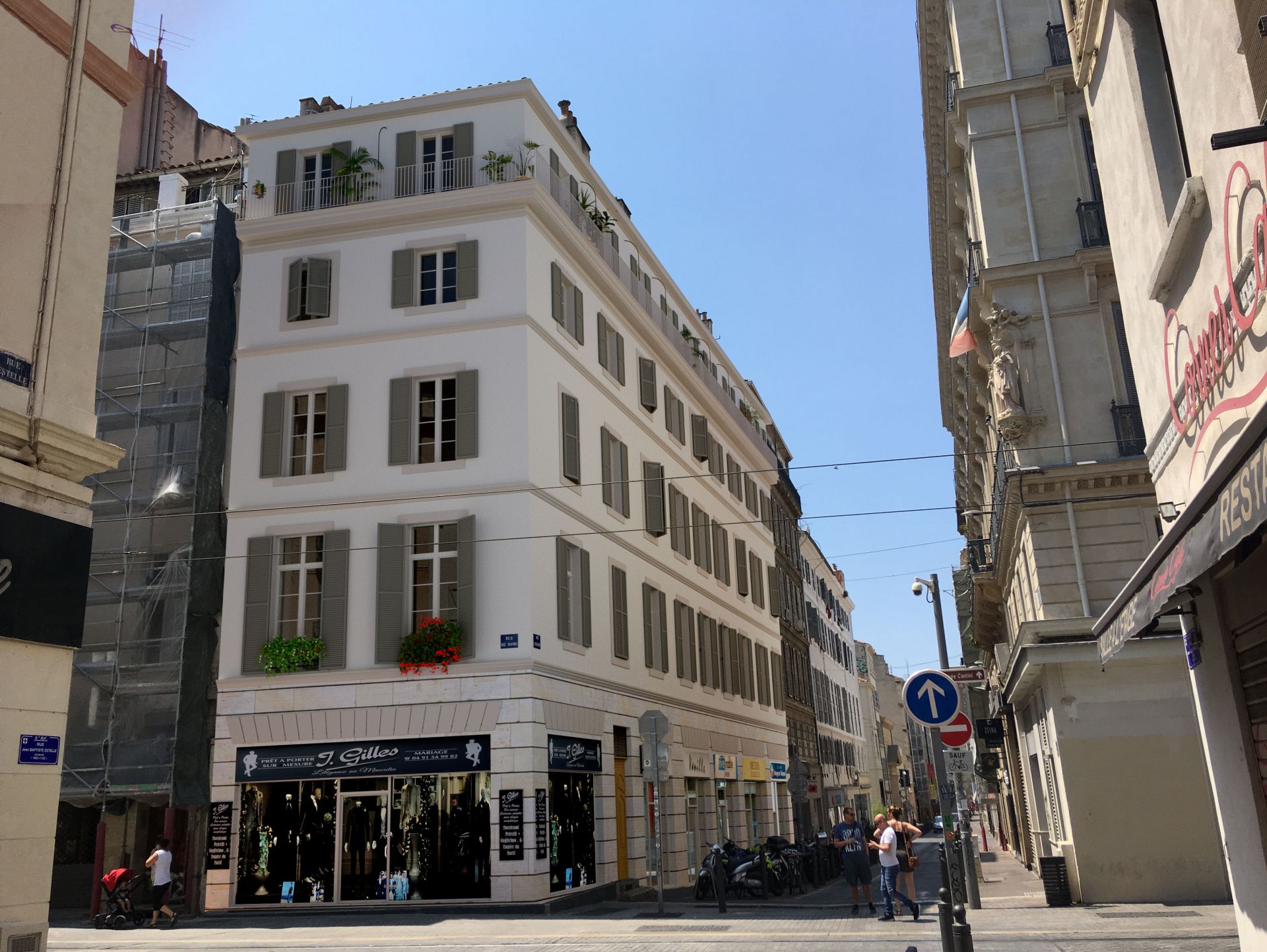 logement neuf extérieur 1 Rue Grignan - Marseille