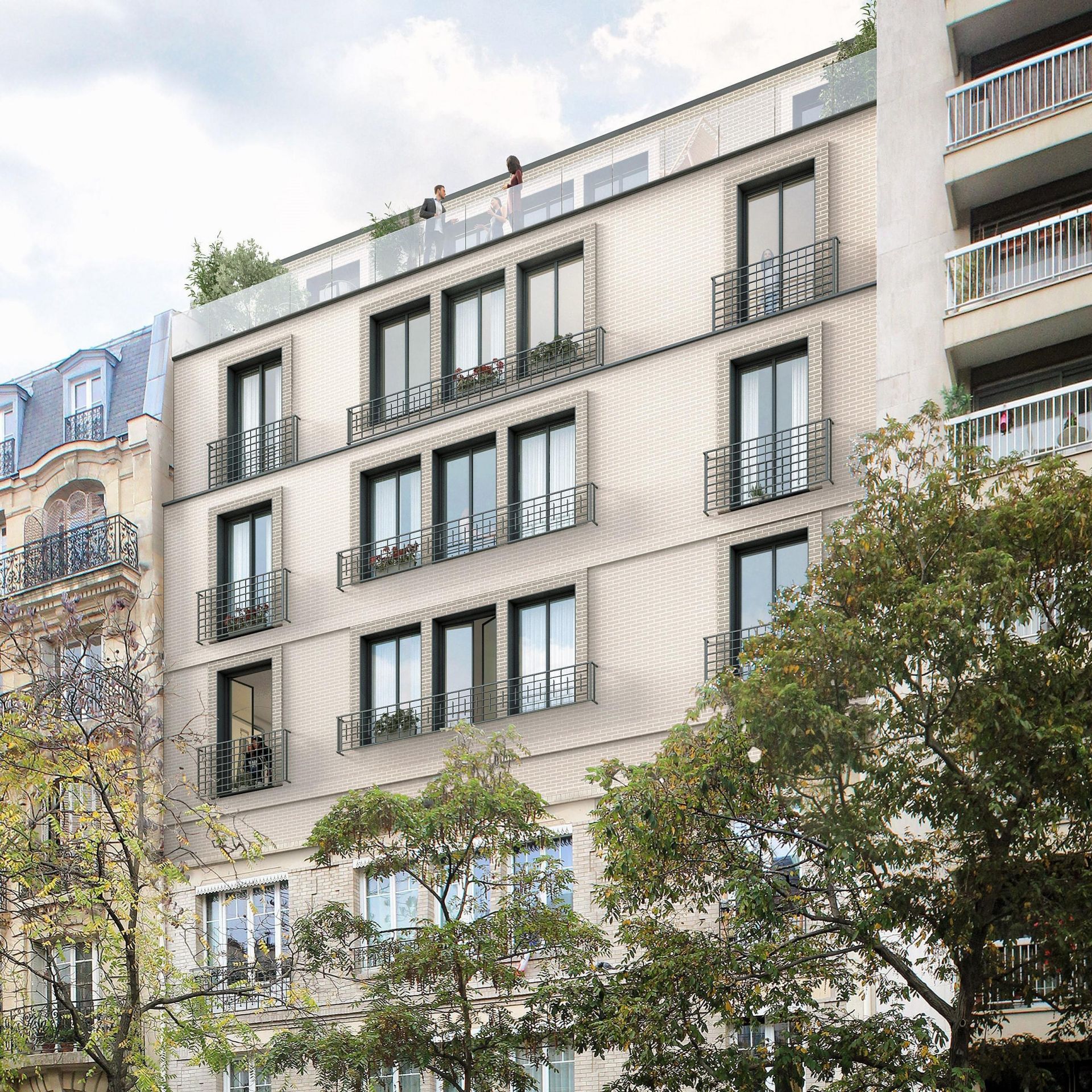 logement neuf extérieur Carré Parmentier - Paris 11