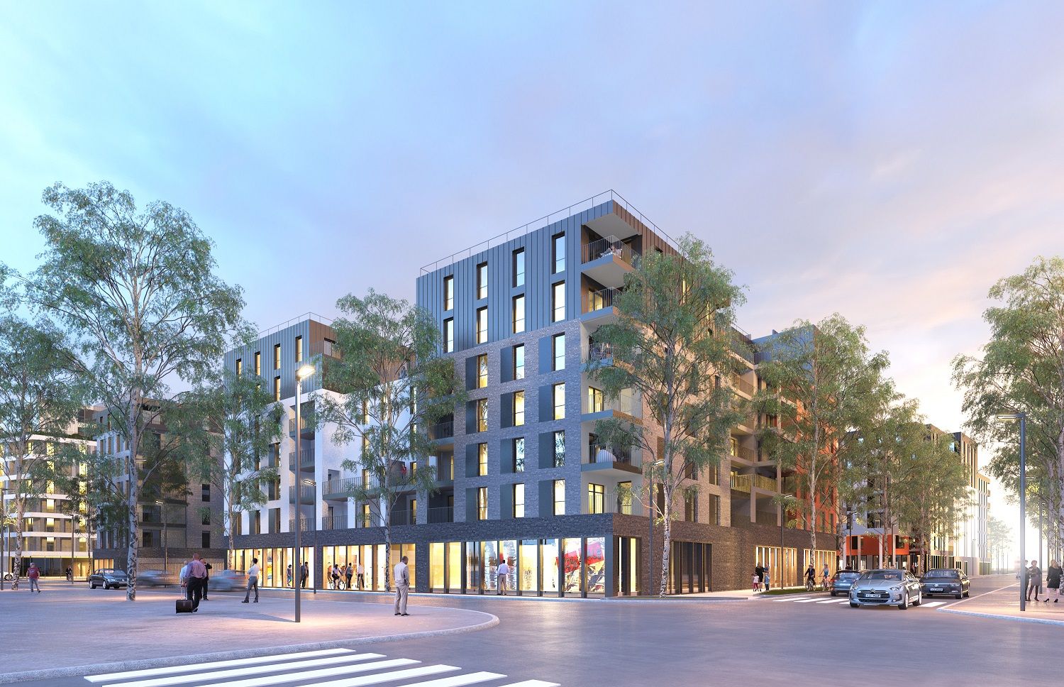 logement neuf extérieur LA FABRIQUE - Romainville