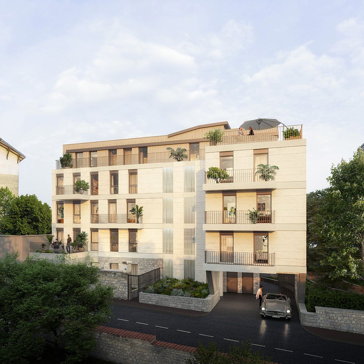 logement neuf extérieur ORIGINES - Saint-Germain-en-Laye
