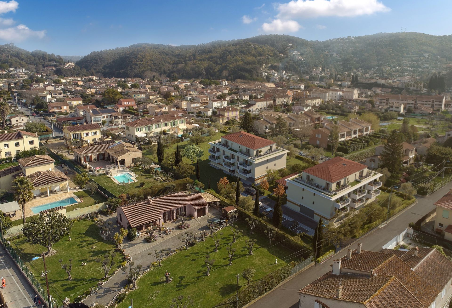 logement neuf extérieur LES BASTIDES DE SIAGNE - Pegomas