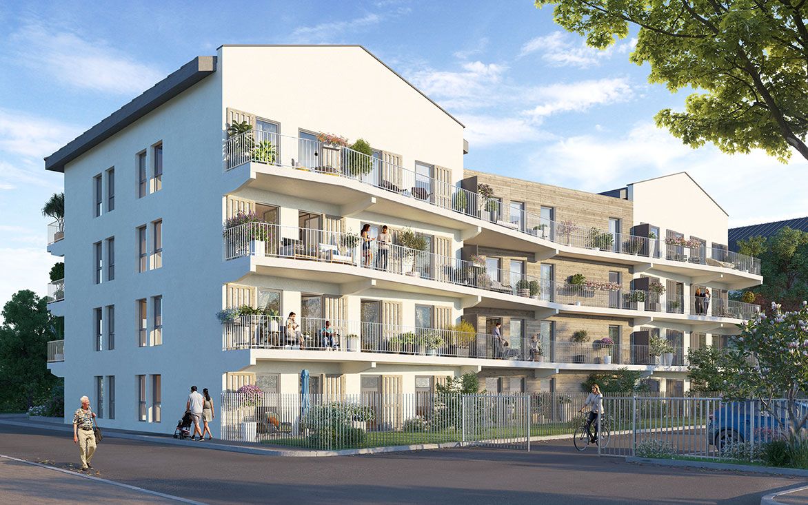 logement neuf extérieur L'instant - Belley