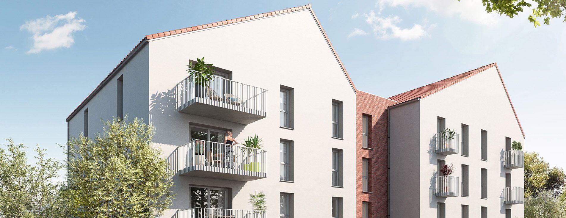 logement neuf extérieur Fil Green - WATTRELOS