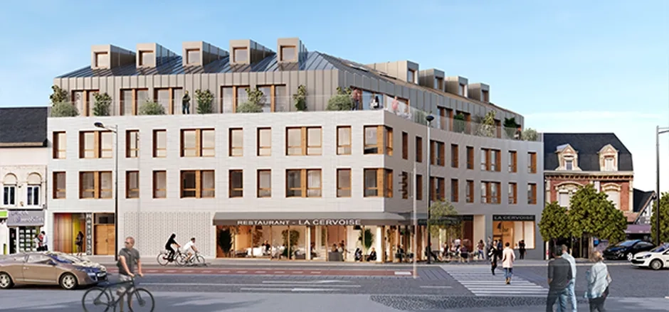 logement neuf extérieur CAMPUS 137 - Maromme