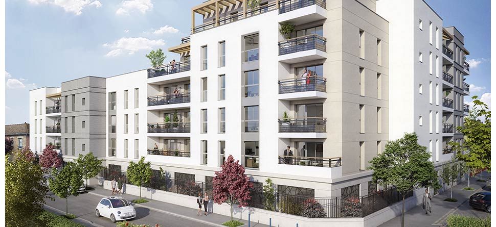 logement neuf extérieur Elégancia - DRANCY