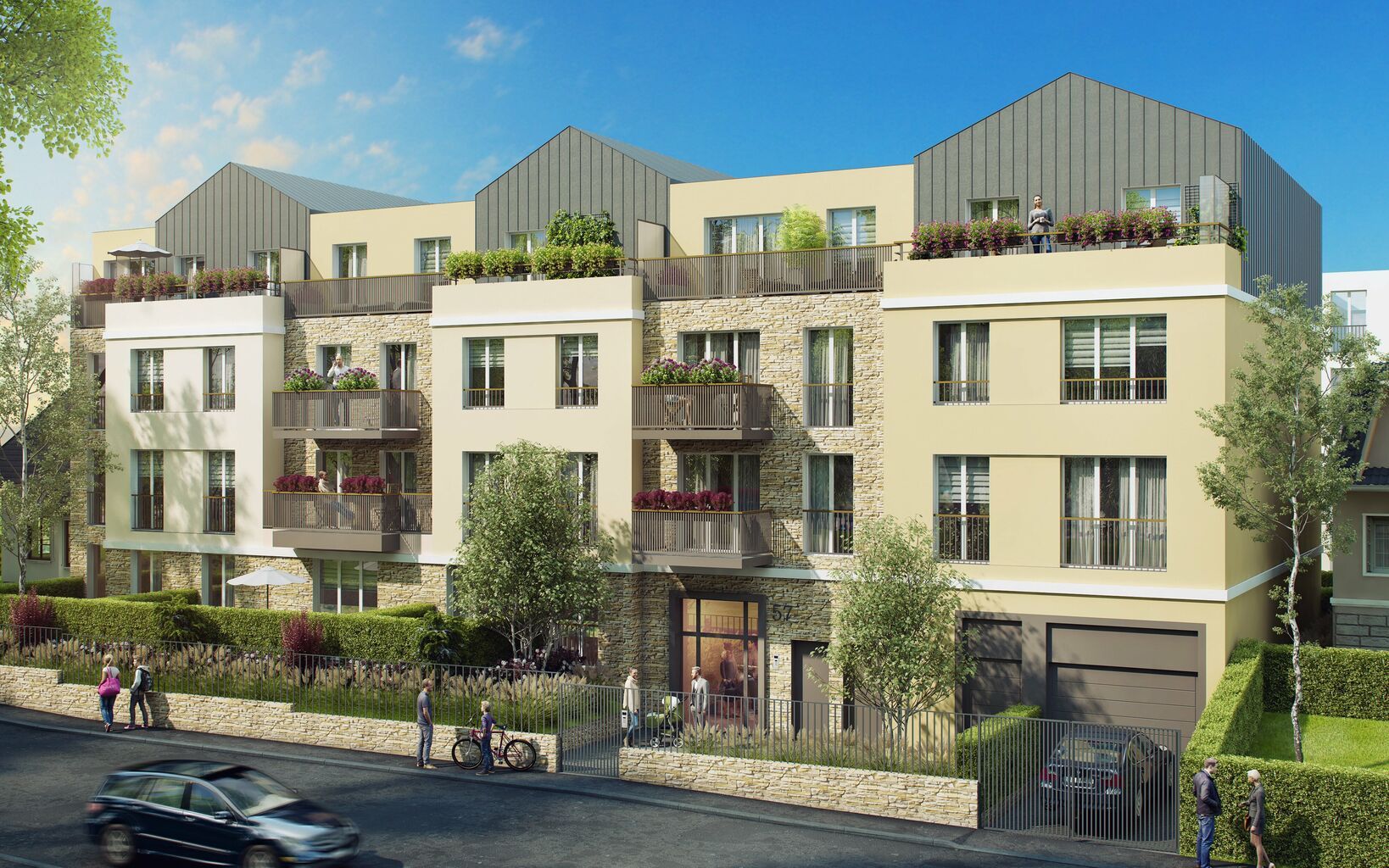 logement neuf extérieur VILLA NORMANDE - VILLENEUVE-LE-ROI