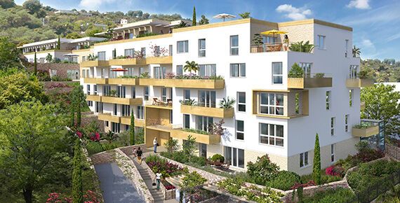 logement neuf extérieur ESPRIT SUD - CAGNES-SUR-MER