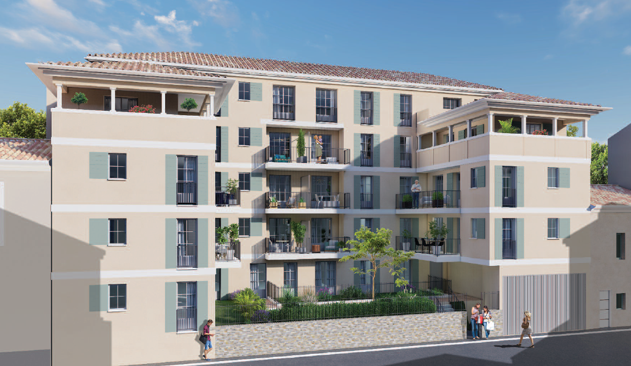 logement neuf extérieur LE PETIT LOUVRE - NIMES