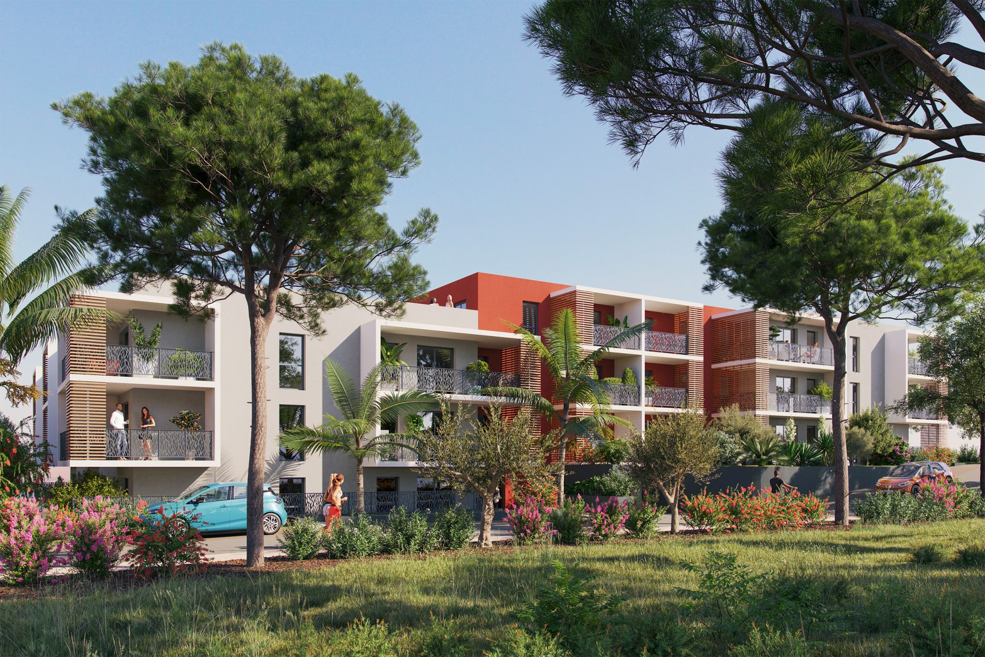 logement neuf extérieur AZURIA - FREJUS