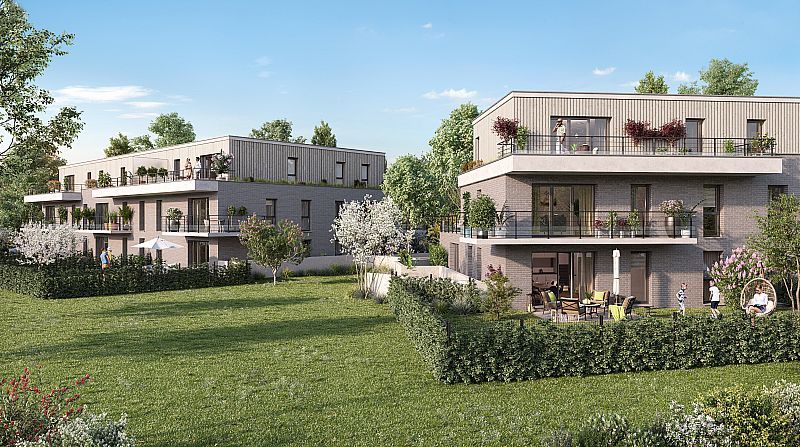 logement neuf extérieur CONFIDENCE - LA CHAPELLE-D'ARMENTIERES