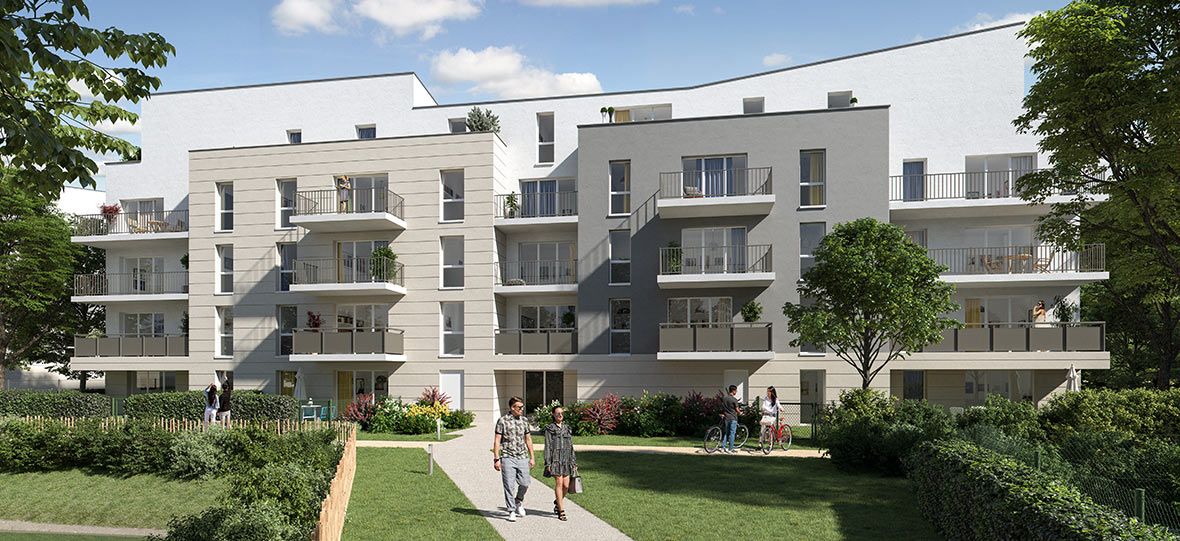 logement neuf extérieur NOUVEL'R - LUISANT