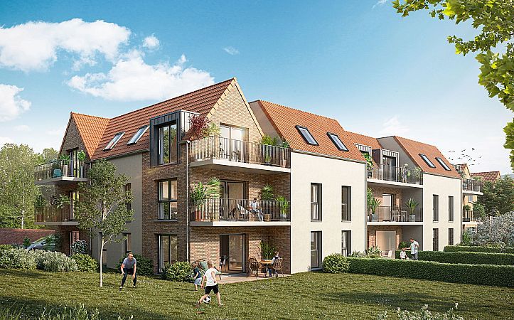 logement neuf extérieur ELEGANCE - MOUVAUX