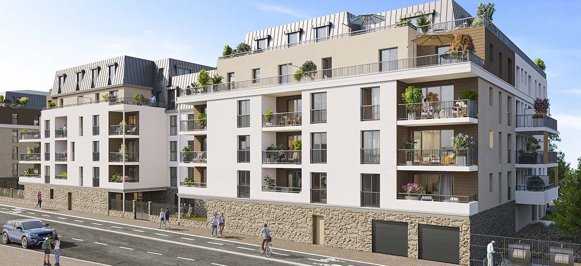 logement neuf extérieur VOLTIGE - Sartrouville