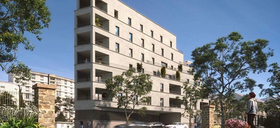 logement neuf extérieur Khéops - NANTES