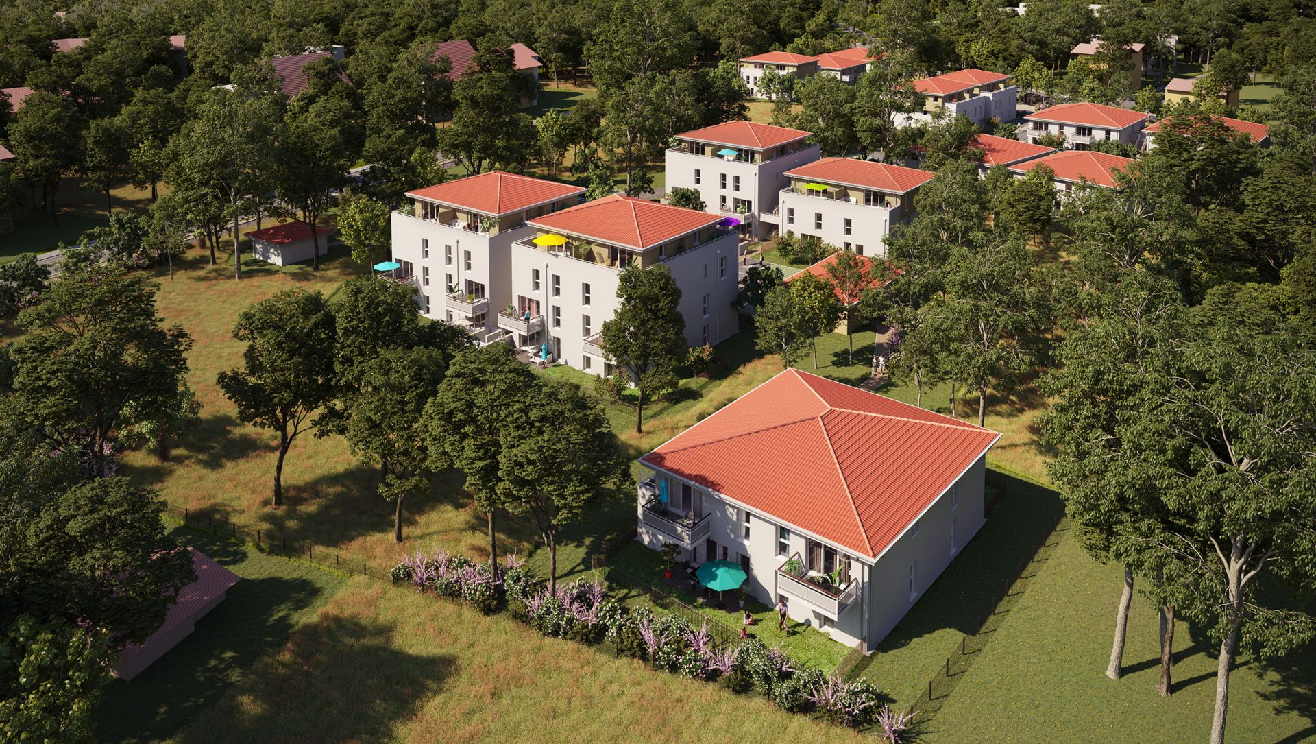 logement neuf extérieur LE CLOS DES LOTIERS - LE TAILLAN-MEDOC