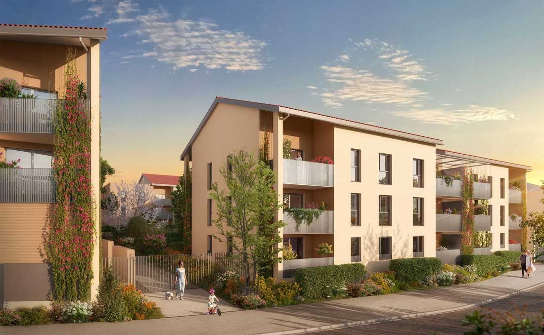 logement neuf extérieur FLORILLA - Rillieux-la-Pape