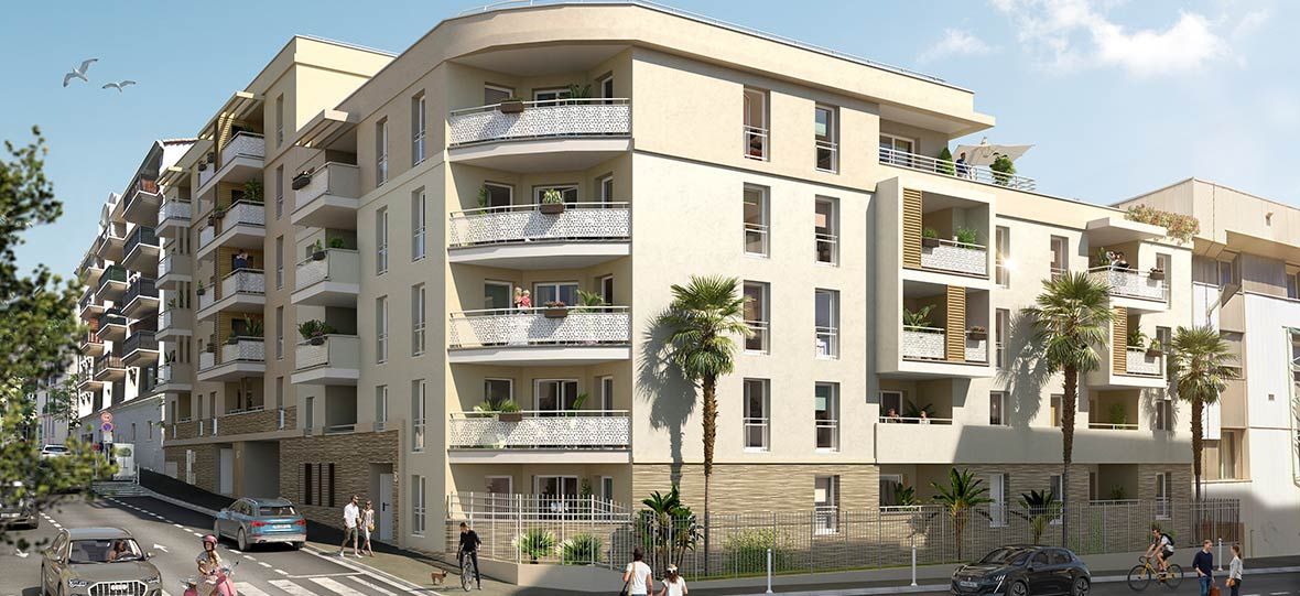 logement neuf extérieur COEUR ROSERAIE - TOULON