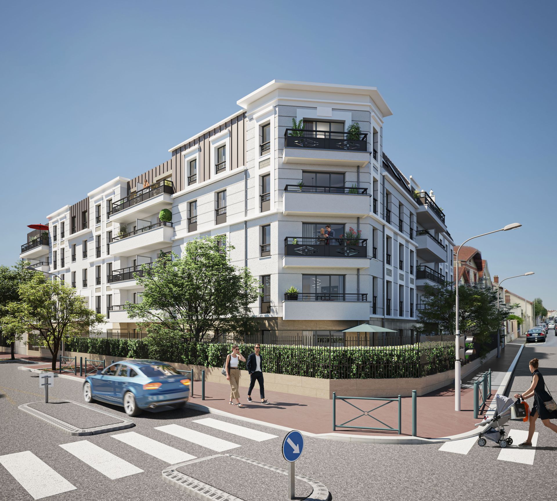 logement neuf extérieur VILLA MADERNA - LE PERREUX-SUR-MARNE