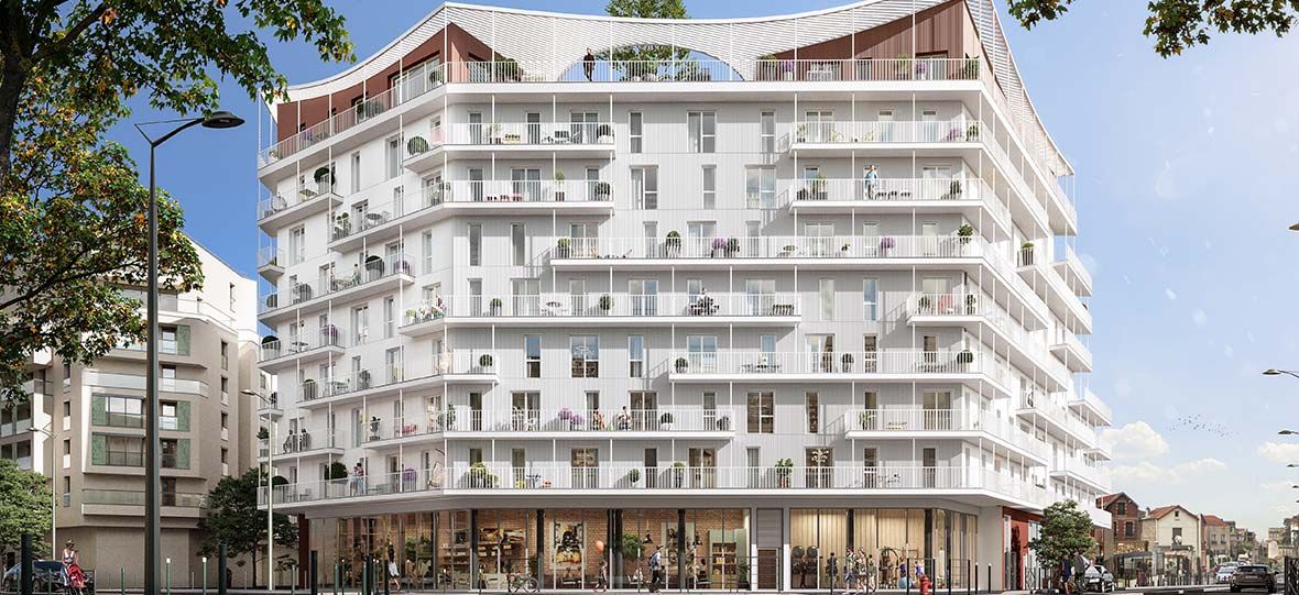 logement neuf extérieur Hisséo - BOIS-COLOMBES