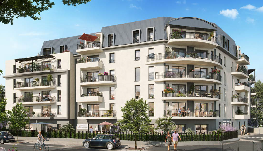 logement neuf extérieur SENIORIALES - FONTENAY-AUX-ROSES