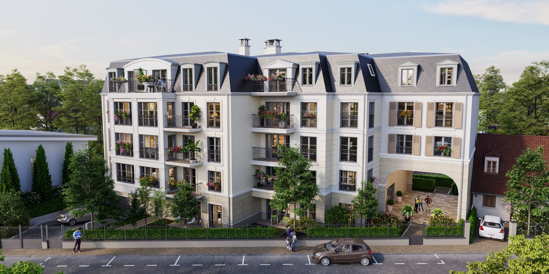 logement neuf extérieur PAVILLON DUVAL - CLAMART