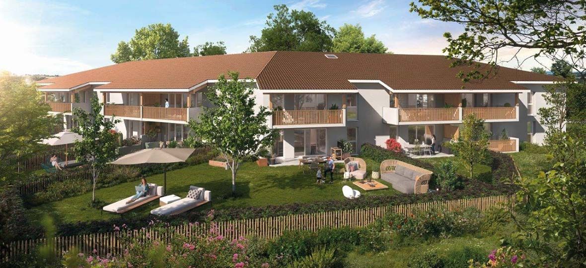 logement neuf extérieur LE DOMAINE DE LA TORTE - DAX