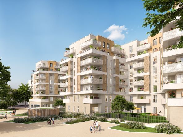 logement neuf extérieur CADENCE - DRANCY