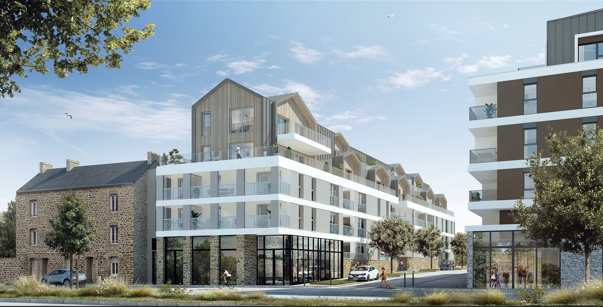 logement neuf extérieur MONTANA - SAINT-MALO