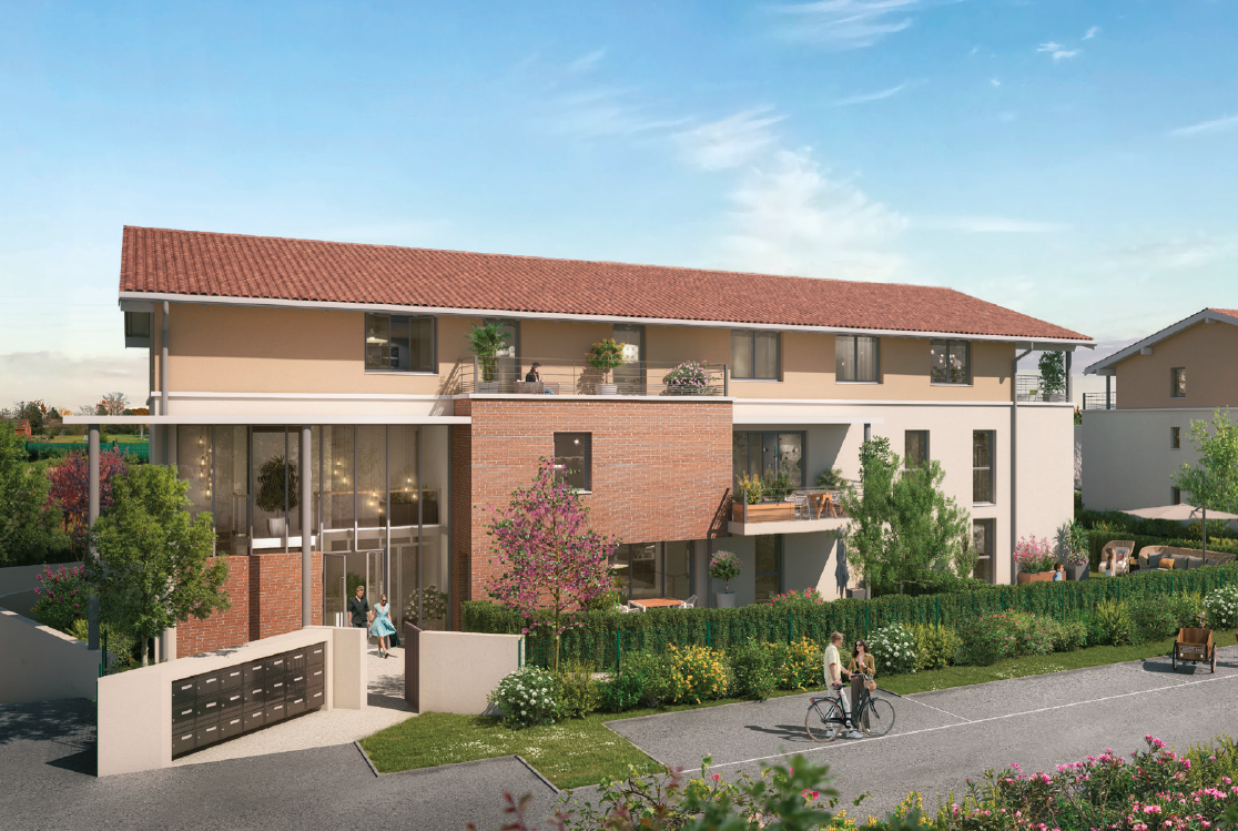 logement neuf extérieur APOSTROPHE - TOULOUSE