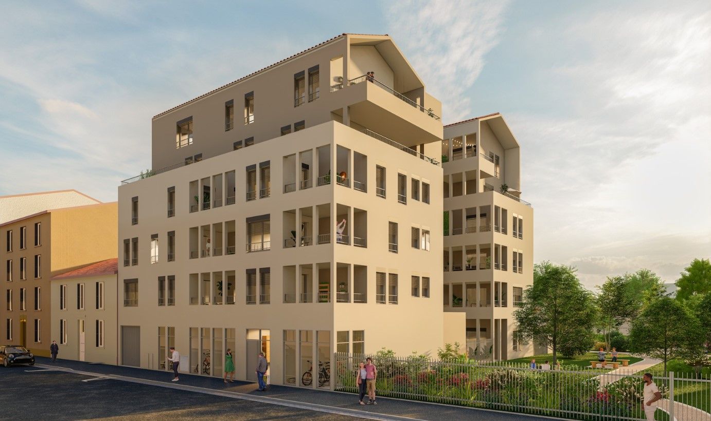 logement neuf extérieur L'ATELIER 45 - Lyon