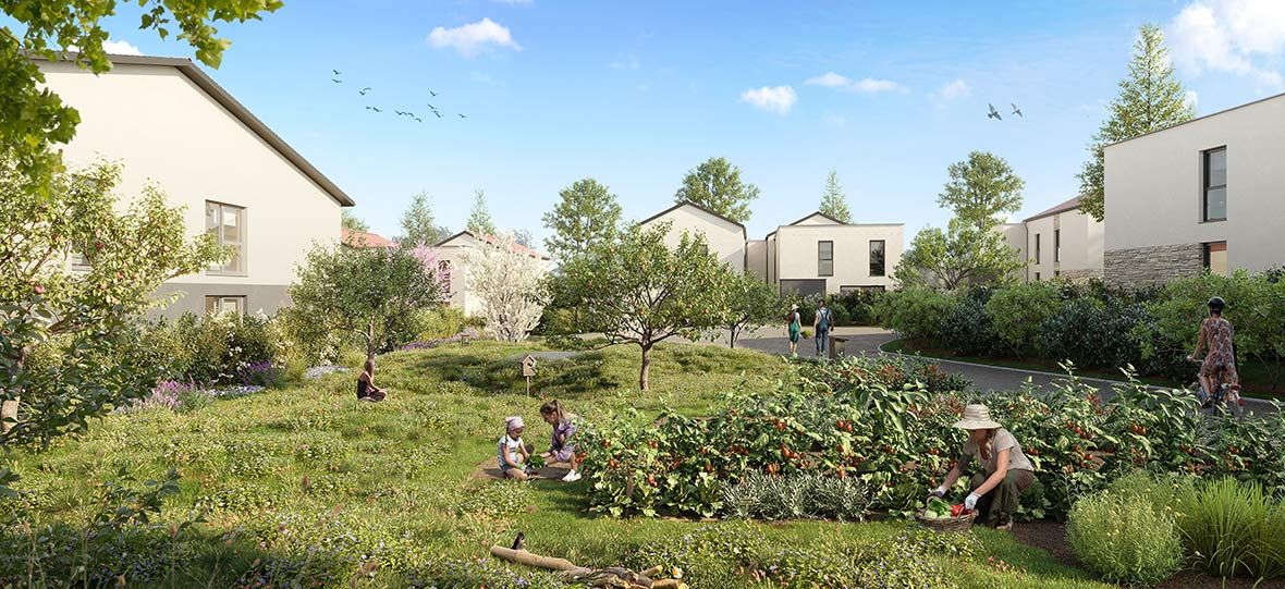logement neuf extérieur Villa Bocage - SOURCIEUX-LES-MINES