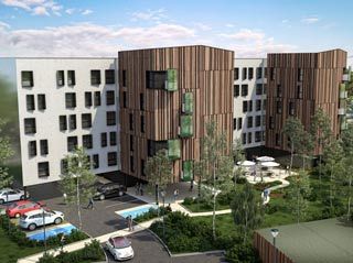 logement neuf extérieur Campus Labrousse - VILLENEUVE-D'ASCQ