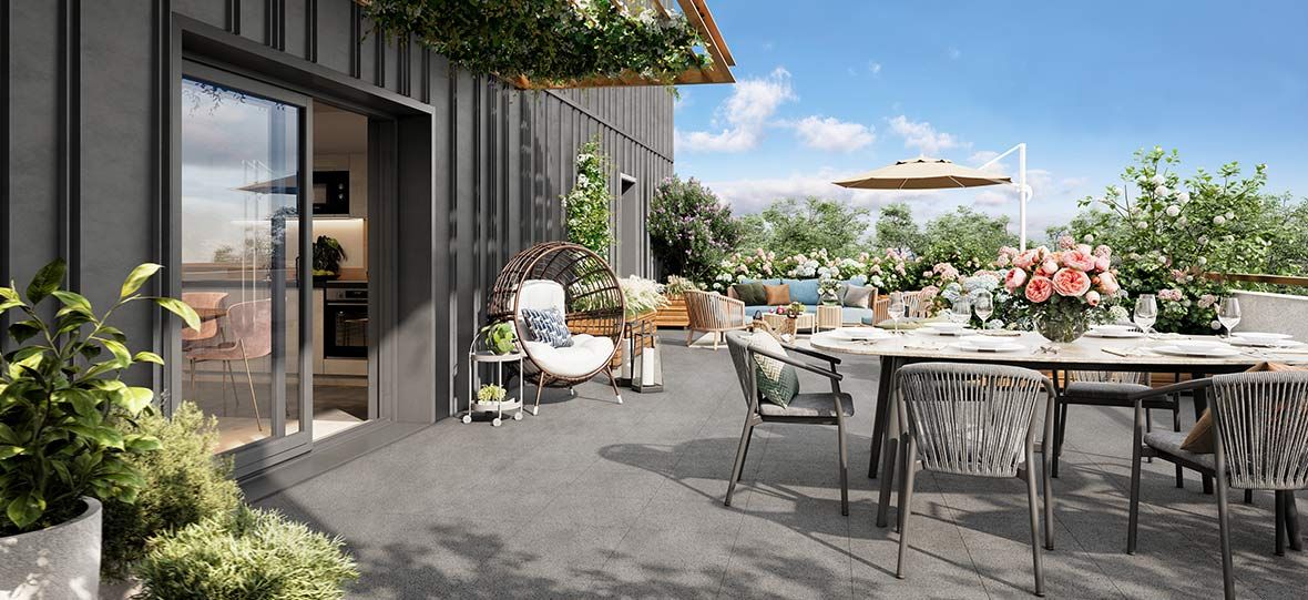 logement neuf extérieur Les Jardins d'Adèle - MONTREUIL-JUIGNE